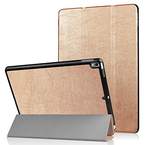 Custodia Protettiva Per Apple Ipad Pro 2017 10.5 Pollici Modello A1701/A1709 Ultra Slim Cover Hardcase Aufstellbar E Wake & Sleep Funzione + Gratis St