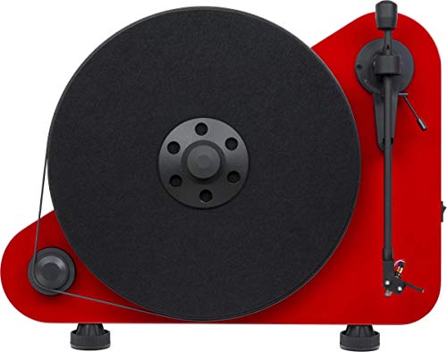 Pro-Ject Vte Giradischi A Posizionamento Verticale, Destro, Rosso