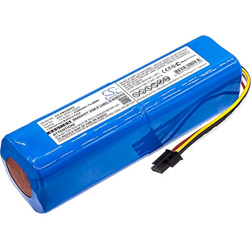 Techtek Batterie Compatibile Con [Roborock] 1C, Q7 Max, Q7 Max+, S5, S5 Max, S50, S51, S55, S552, S552-00, S6, S6 Max, S6 Pure, S60, S65, S7, S7 Max, 
