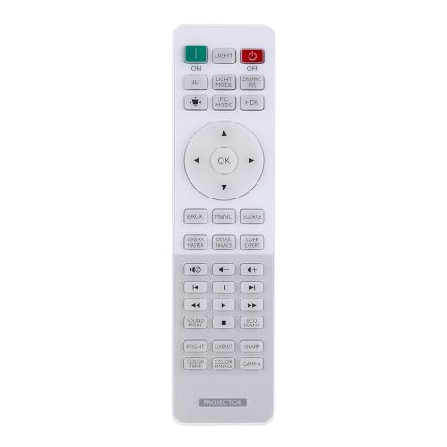 Aimdio Telecomando Del Proiettore Per Benq W1090 Th683 W1070+ W2000 W2000+ W1110 Ht1075 Ht1085St Ht2150St Ht2050 Mh684 Th670 W1075 W1080St+ W1120 W300