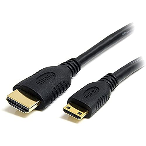 Startech.Com Cavo Mini Hdmi A Hdmi Da 50 Cm Con Ethernet, Cavo Adattatore Mini Hdmi A Hdmi 4K 30Hz, Da Dispositivo Mini Hdmi Type-C A Monitor Hdmi, Ca