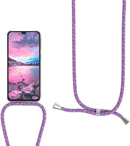 Custodia Collana Per Cellulare Compatibile Con Samsung Galaxy J5 2017 - Cover Silicone Tpu Protettiva Trasparente - Custodia Indossabile Per Collo - C