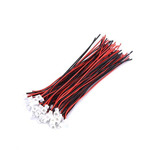 Magt Connettore Jst Da 1,25 Mm Con Filo, 20 Giochi/Unità Micro Jst Connettore 1,25 Mm Maschio/Femmina A 2 Pin Con Cavi(2Pin)