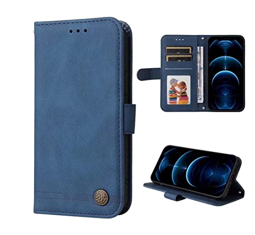 Seahai Cover Per Xiaomi Poco M5 / Xiaomi Poco M4 5G, Ultra Sottile Custodia Premium Pelle Portafoglio Kickstand Slot Per Schede [Rfid Blocking] Tpu An