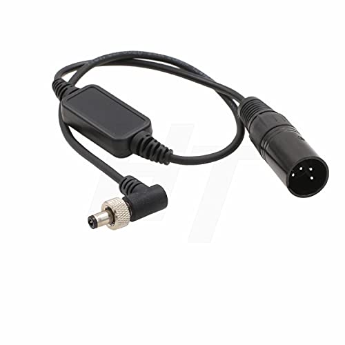 Hangton Xlr 4 Pin 12 V Di Bloccaggio Dc Barrel Cavo Di Alimentazione Per Blackmagic Video Assist 12G Hdr, Atomos Ninja V Monitor, Zaxcom Lectrosonics 