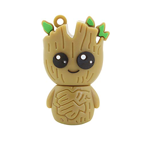 Cartoon Chiavetta Usb Groot Pen Drive 16 Gb 32 Gb 64 Gb Usb Flash Drives Scheda Di Memoria Regali Creativi (64 Gb)