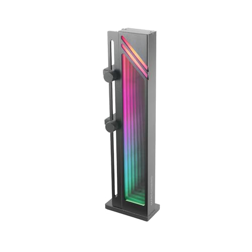 Mars Gaming Mca-Gcb, Supporto Per Scheda Grafica, Illuminazione A Specchio Argb Infinity, Supporto Per Gpu Con Sincronizzazione Argb, Base Magnetica A