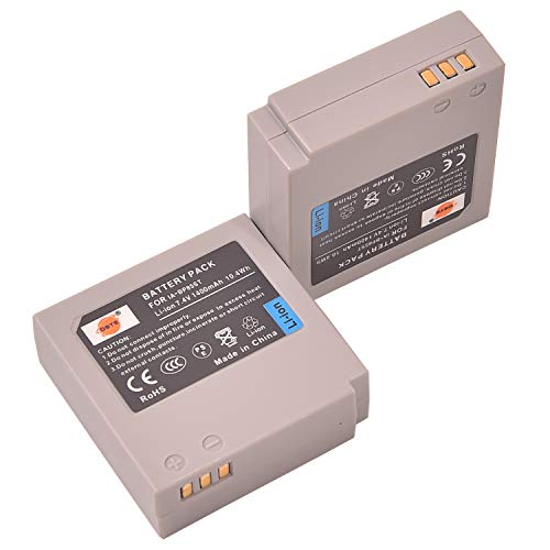 2 Batterie Di Ricambio Ia-Bp85St Dste, Compatibili Con Samsung Vp-Hmx08 Vp-Hmx10 Vp-Hmx10C Vp-Hmx20C Vp-Mx10 Vp-Mx20 Vp-Mx25 Hmx-H100
