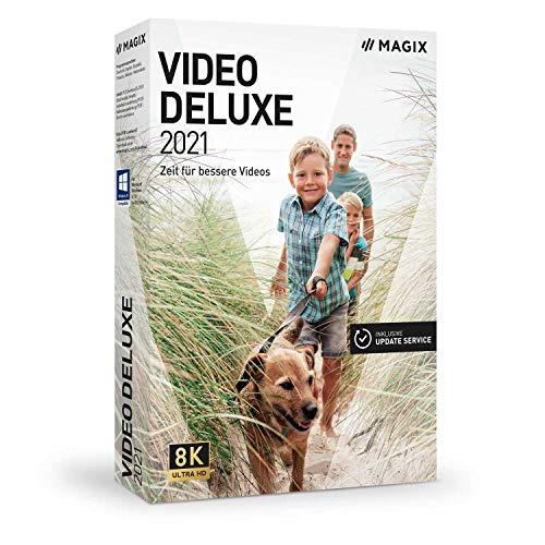 Video Deluxe 2021 - Time For Better Videos! |Standard|Multiple | Limitless |Pc | Disc
