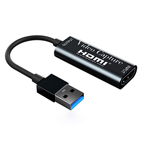 Schede Di Acquisizione Video 4 K, Hdmi Scheda Di Acquisizione Video Usb 3.0 Hd 1080P, Per Giochi, Streaming, Insegnamento,Videoconferenza,Trasmissione