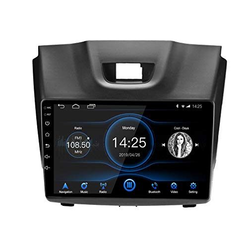 Lexxson Android 10.1 Autoradio Per Isuzu D-Max 2012-2018, Mu-X 2013-2017 | Radio Am Fm Da 9 Pollici Gps Wifi Bluetooth Controllo Del Volante Mirrorlin