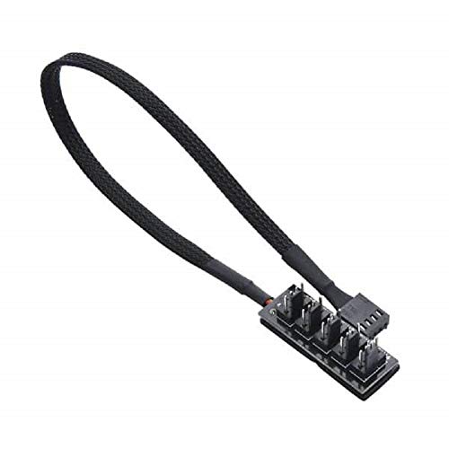 Gelid Solutions 1-To-4 Pwm Usb Hub Consente Di Collegare 1 Dissipatore Di Ventola Pwm A Un Massimo Di 4 Ventole. Compatibile Con Tutte Le Ventole Pwm