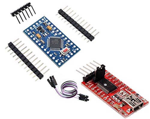 Tecnoiot Pro Mini 5V/16Mhz + Ftdi Ft232Rl Usb A Ttl Serial Converter