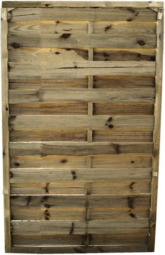 Papillon Pannello Frangivento 90X180H Cm In Legno Di Pino Impregnato In Autoclave