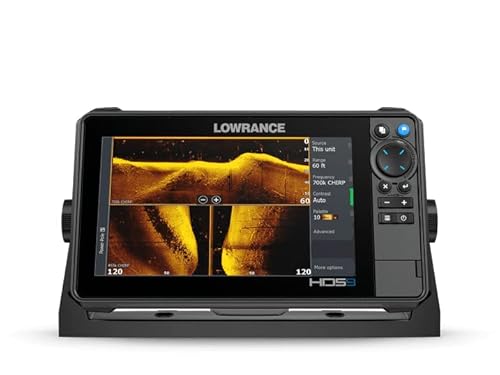 Lowrance Hds-9 Pro Display Solarmax Hd Ips Da 9", Chartplotter Fishfinder Dual 1 Kw Sonar Chirp(Senza Trasduttore)