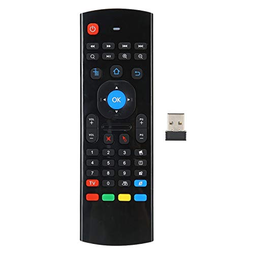 Elprico Telecomando, Wireless Remote Mouse Mx3 2.4G Wireless Air Fly Mouse Motion Sensing Telecomando A Infrarossi Per Tv Pc