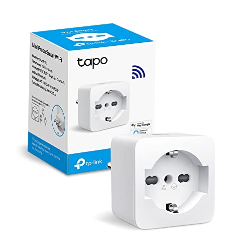 Tp-Link Tapo P105 Presa Smart Italiana, Wifi Intelligente Smart Plug, Controllo Vocale, Compatibile Con Alexa E Google Home, Controllo Remoto Tramite