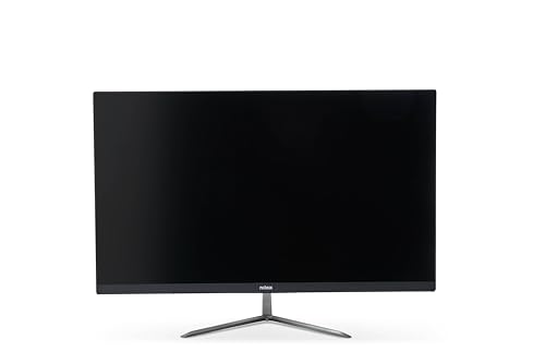 Nilox Nxm24Fhd01, Monitor 24 Pollici Full Hd, Schermo Pc Frameless Con Risoluzione 1920X1080, Frequenza 75Hz, Porte Hdmi-Vga, Tempo Di Risposta 5Ms, L