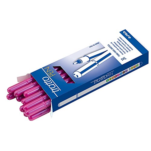 Fila 830709 Pennarello Tratto Pen Metal, Fucsia, 12Pz