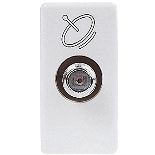 Gewiss Gw20391 Tv (Coassiale) Bianco Cassetta Di Scarico
