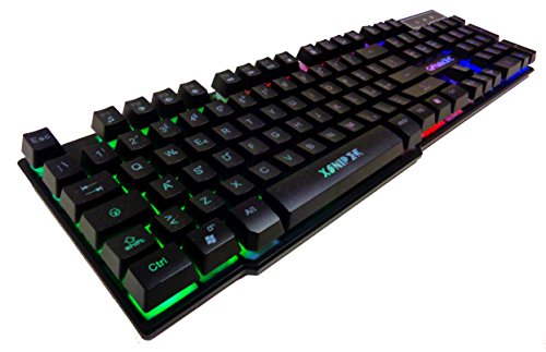 Gammec Kbxsni Tastiera Gaming, Xsniper, Backlight A 3 Colori
