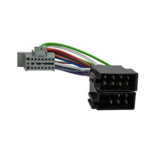 Cavo Adattatore Iso Autoradio Alpine Grigio 16 Pins Per Cde-120R Cde-130R