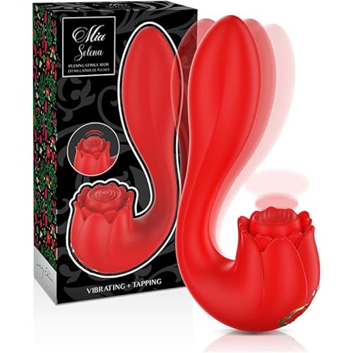 Mia - Selena Stimulator Vibrating Tapping Red