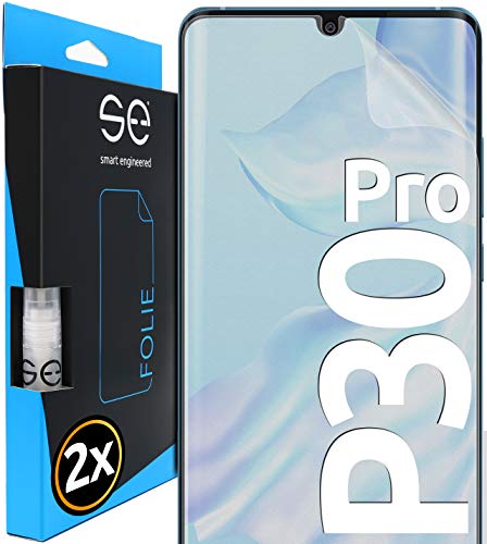 Smart Engineered 3D Pellicola Opaca Di Protezione Dello Schermo Per Huawei P30 Pro Antiriflesso [2 Pezzi Opaco, Case-Friendly, Pellicola Protettiva Tp