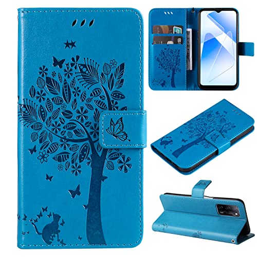 Zchen Cover Per Oppo A16S, Cover Oppo A54S, Custodia Cover Protettiva In Cuoio Flip Libro Portafoglio Resistente Antiurto Con Supporto Per Oppo A16S/A