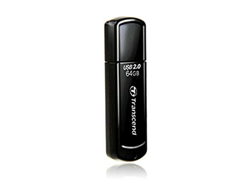 Transcend Ts64Gjf350 Jetflash 350 Memoria Usb, 64 Gb, Nero