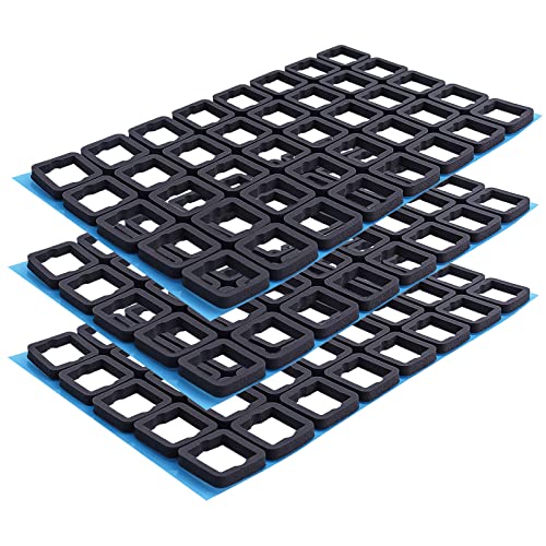 Hyekic Tastiera Switch Sound Dampeners Sheet 120Pcs Soft Silencer Foam Silencer Pad 3.5Mm Keyboard Switches Muffler Pad For Mechanical Keyboard (Keysp
