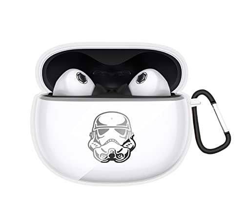 Giopuey Trasparente Cover Compatibile Con Xiaomi Buds 3 Star Wars Edition, Custodia Tpu, Ultrasottile Case Cover, Antiurto, Resistente Ai Graffi - Tra