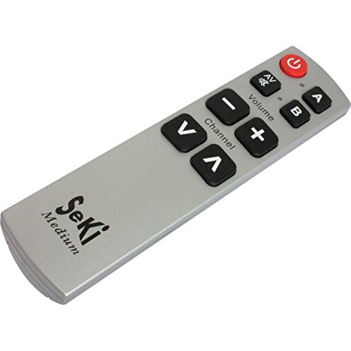 Seki 71929 - Telecomando Universale Programmabile, Colore: Argento