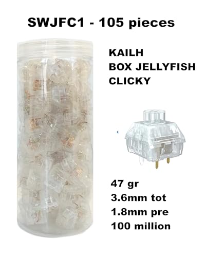 Cortek Kit 105 Sottotasti Kailh Jellyfish Click-Bar