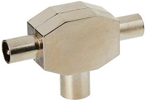 Premium Cord - Splitter Per Antenna Tv, Iec 75 Ohm, 1Xf-2Xm