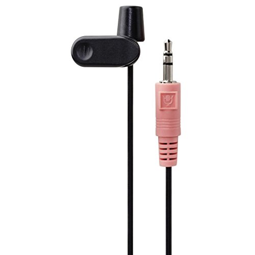 Hama Clip On Microfono Con Cavo Usb Lungo (Compatto Microfono, Lunghezza Del Cavo 2 M, Per Pc/Laptop/Smartphone/Tablet, 3,5 Mm Jack) Mini Microphone N