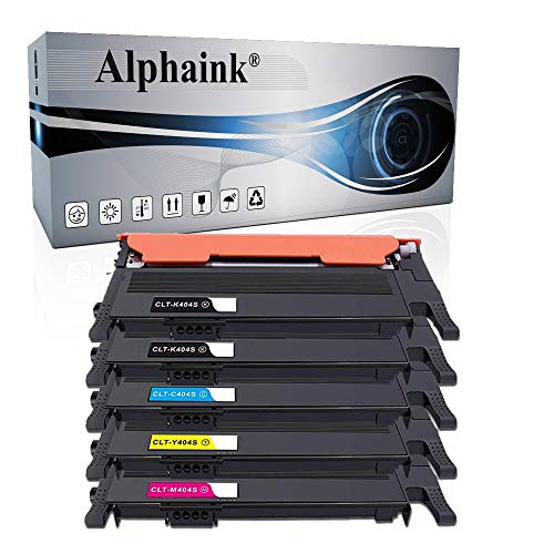 Alphaink 4 Toner 404S Clt-404S Su234A Su444A St966A Su100A Compatibili Con Samsung Xpress C480W C480Fw C483W C480Fn Sl-C482Fw C482W C483 Xpress C430 C