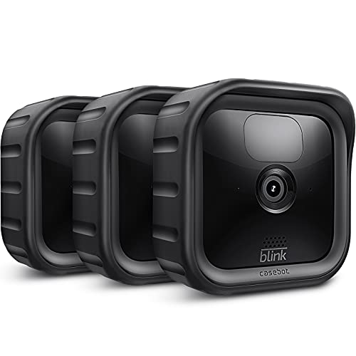 Casebot Custodia In Silicone Per All-New Blink 2020 Camera, [3 Pack] Custodia Protettiva Per Videocamera In Camuffamento Impermeabile Per Blink Outdoo