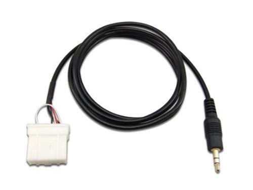 Goliton Cavo Aux Da 3,5 Mm Collegare Audio Aux Compatibile Con Cavo Adattatore Connettore Mazda Car Player (2 Metri Di Lunghezza)