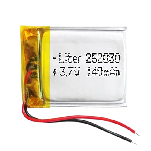 Batteria 242030 Lipo 3.7V 140Mah 0.518Wh 1S 5C Liter Energy Battery Per L'Elettronica Ricaricabile Telefono Portatile Smartwatch Orologio Gps - Non Ad