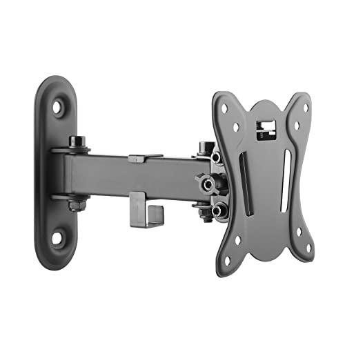 Metronic 451055 Supporto A Muro Con Braccio Inclinabile, Nero
