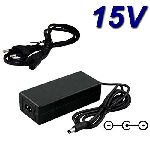 Top Chargeur * Adattatore Caricatore Caricabatteria Alimentatore 15V Per Altoparlante Portatile Sunstech Massive-S10 Massive S10 Massive-S10Bk