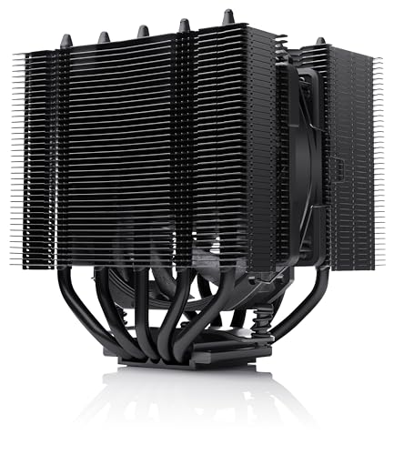 Noctua Nh-D12L Chromax.Black, Dissipatore Per Cpu A Doppia Torre E Basso Profilo (120 Mm, Nero)