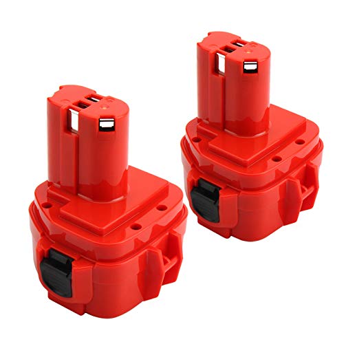 2X Joiry 12V 3.5Ah Ni-Mh Batteria Per Makita Pa12 Batería Makita 1220 1222 1233 1200 1234 1235 1235B 1235F 1235A 192696-2 192698-8 192598-2 192681-5 1