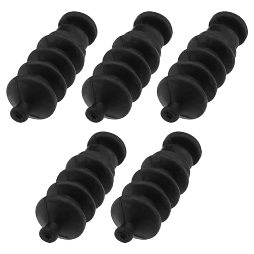 5Pcs Protezione Soffietto Guarnizione In Gomma Asta Di Spinta Impermeabile Sostituzione Per Barca Elettrica Rc Barca Elettrica Senza Spazzola Barca Me
