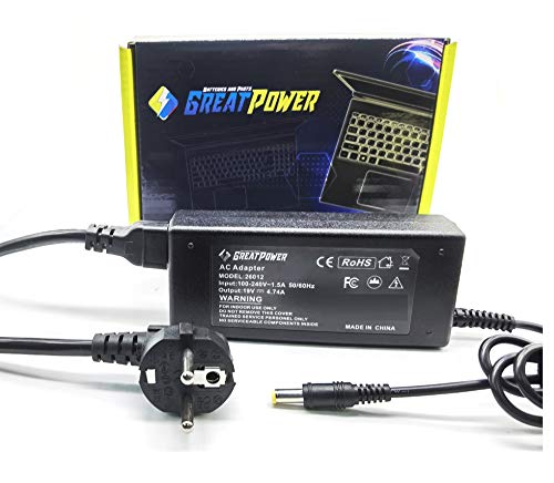 Alimentatore Caricabatteria Compatibile Con Acer Travelmate 5710G 5720 5720G 6500 7220 19V - 90W- 4,74 Ampere - 5,5 * 1,7Mm
