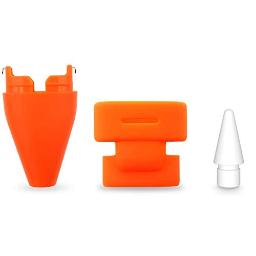 Sciuu Set Di Punta + Tappo Compatibile Con Logitech Matita Digital, Accessori Di Ricambio, Pencil Tips + Cover Per Punta + Cap Protettiva Per Logitech
