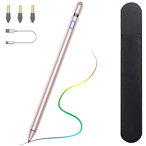 Timovo Penna Stilo Per Ipad, Apple Pencil Per 2018-2023 Ipad 10/9/8/7/6 Gen., Ipad Pro, Ipad Air 5/4/3, Ipad Mini 6/5 Precise Scrittura Rifiuto Del Pa