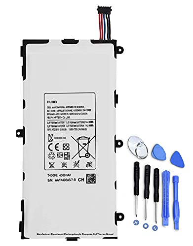 T4000E Aaad429Os/7-B Sostituzione Batteria Da Tavolo Per Samsung Galaxy Tab 3 7.0" Inch Sm-T210 T211 T210R T217 T217S Lt02 Aa1K912Us/7-B T2105 P3200 1