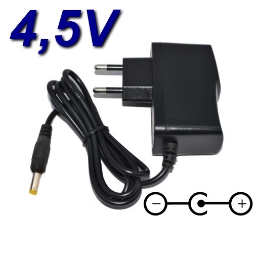 Top Chargeur * Adattatore Caricatore Caricabatteria Alimentatore 4.5V Per Lettore Cd Discman Sony D-Ej119